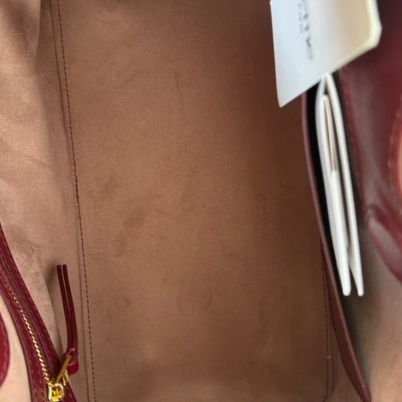 Elleme Boomerang Caviar Leather Burgundy brand new - Picture 4 of 4